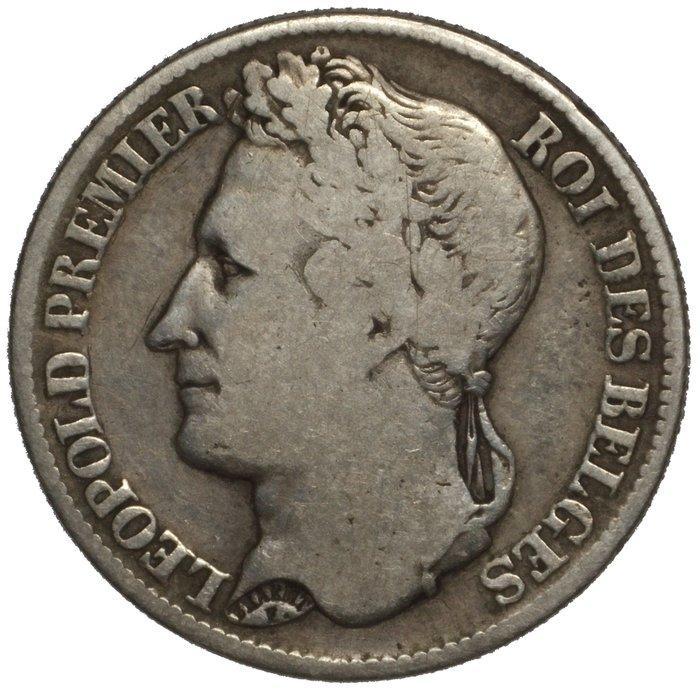 België. Leopold I. Franc 1833 - LOW MINTAGE - RARE, Postzegels en Munten, Munten | Nederland