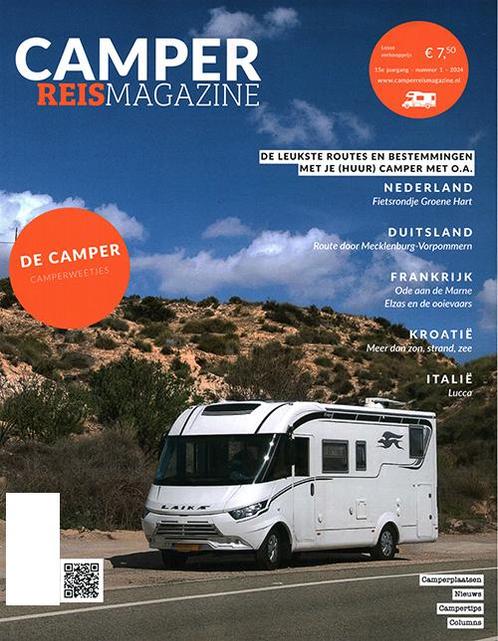 CamperReis Magazine abonnement 4 nummers cadeau abonnement, Boeken, Tijdschriften en Kranten, Sport en Vrije tijd, Nieuw, Verzenden