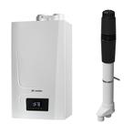 Combi-deal Remeha Tzerra ACE Matic 28C CW4 + Dakdoorvoer, Nieuw