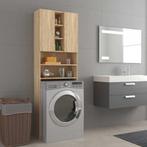vidaXL Wasmachinekast 64x25,5x190 cm sonoma eikenkleurig, Witgoed en Apparatuur, Verzenden, Nieuw