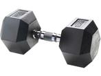 Hexa rubber dumbbell 22.5 kg, Sport en Fitness, Fitnessmaterialen, Nieuw, Ophalen of Verzenden