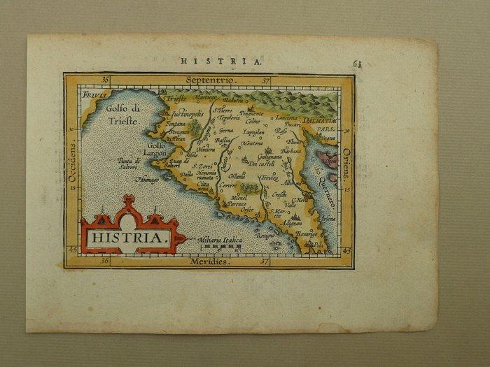 Europa - Kroatië / Istrië / Pula; Philippe Galle - Histria -, Boeken, Atlassen en Landkaarten
