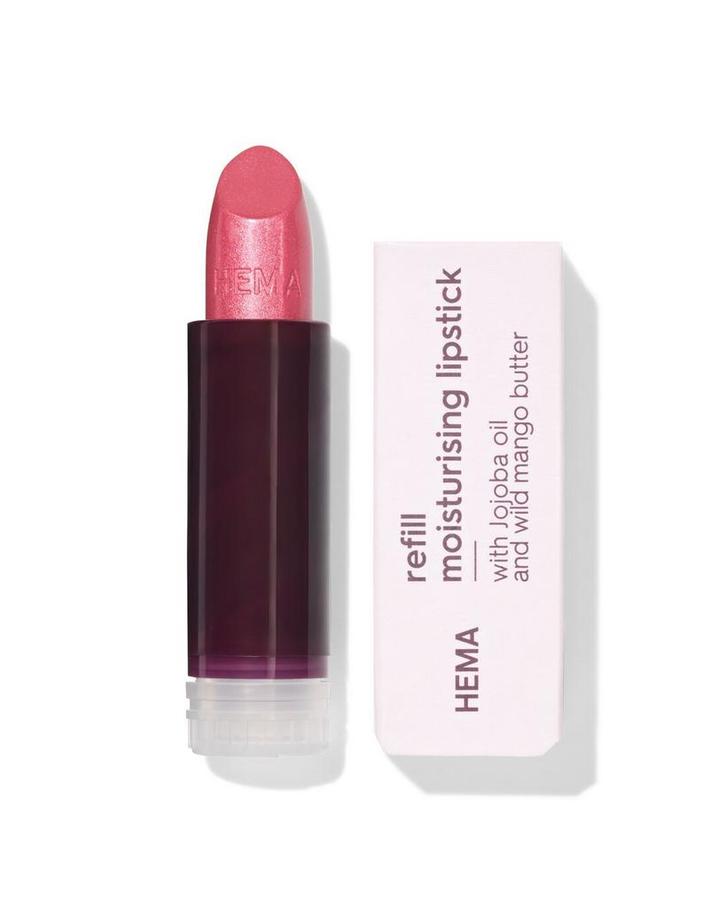 HEMA Navulling moisturising lipstick 33 pinkalicious - satin, Sieraden, Tassen en Uiterlijk, Uiterlijk | Cosmetica en Make-up