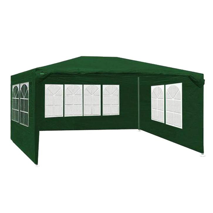 MaxxGarden Partytent 3x4m - Zijwanden - Groen (Buizententen), Tuin en Terras, Partytenten, Nieuw, Verzenden