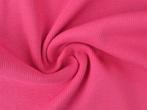 10 meter rib boordstof - fuchsia, Ophalen of Verzenden, 30 tot 120 cm, Katoen, Roze