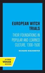9780520320574 European Witch Trials Richard Kieckhefer, Nieuw, Richard Kieckhefer, Verzenden
