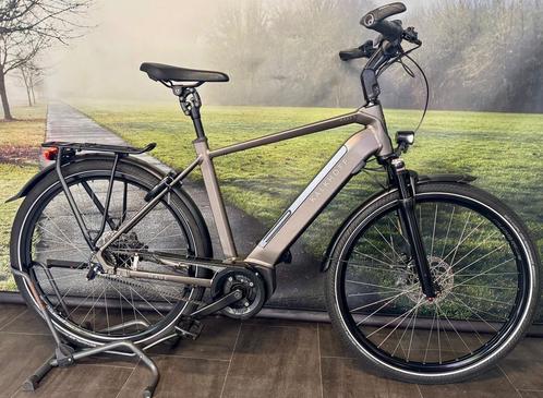 PRACHTIGE Kalkhoff Image 5 Electrische Herenfiets met RIEM, Fietsen en Brommers, Elektrische fietsen, Zo goed als nieuw, Overige merken