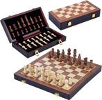 Engelhart Games - Schaakspel Deluxe - Inklapbaar- 30 Cm -, Ophalen of Verzenden, Nieuw