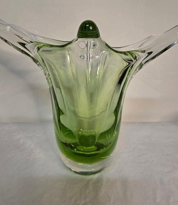 Val Saint Lambert - Vaas - Kristal - Val Saint Lambert vaas, Antiek en Kunst, Antiek | Glas en Kristal