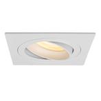 LED ondiepe inbouwspot 6W | Dimbaar | 80mm | Wit | vierkant, Ophalen of Verzenden, Nieuw, Plafondspot of Wandspot, Led