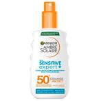 Garnier Ambre Solaire Sensitive Expert SPF50+, Sieraden, Tassen en Uiterlijk, Uiterlijk | Lichaamsverzorging, Verzenden, Nieuw