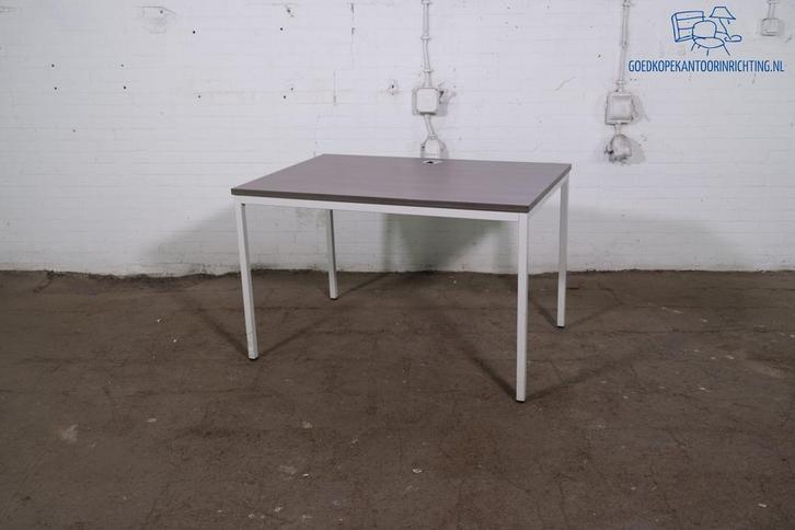 Printertafel | Tweedehands |  | Antraciet eiken blad | Wit f, Zakelijke goederen, Kantoor en Winkelinrichting | Kantoormeubilair en Inrichting
