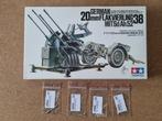 Tamiya 35091 20mm Flakvierling 38 1:35 + RB metal barrels, Hobby en Vrije tijd, Modelbouw | Auto's en Voertuigen, Verzenden, Nieuw