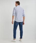McGregor - Shirt Stretch Oxford Large Stripe - Navy - XL-, Verzenden, Nieuw
