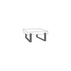 Hoektafel HT2-UM Pieterburen - hoektafels, Huis en Inrichting, Tafels | Bijzettafels, Nieuw, Overige materialen