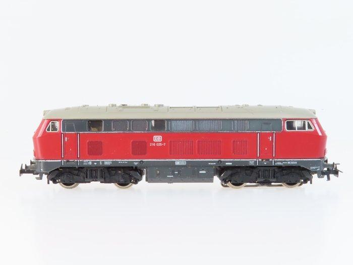 Märklin H0 - 3075 - Diesellocomotief (1) - BR 216 - DB, Hobby en Vrije tijd, Modeltreinen | H0
