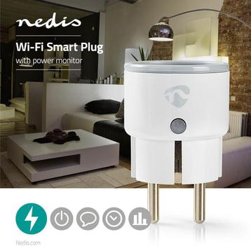 Wi-Fi smart plug | Stroommeter | Schuko type F | 10A
