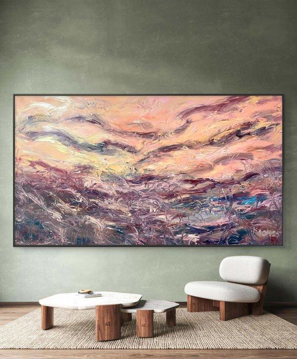 Krom - “Tiger” - XXL, Antiek en Kunst, Kunst | Schilderijen | Modern