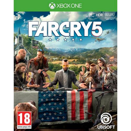 Xbox One Far Cry 5, Spelcomputers en Games, Games | Xbox Series X en S, Zo goed als nieuw, Verzenden