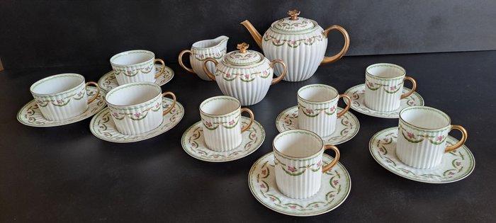 A Lanternier, Limoges - Tafelservies (22) - Porselein, Antiek en Kunst, Antiek | Glas en Kristal