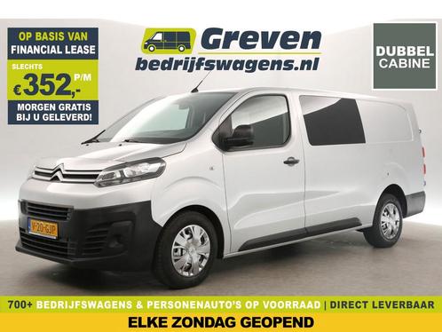 Citroën Jumpy 2.0 BlueHDI L3H1 Marge DC Carplay PDC €352pm, Auto's, Bestelauto's, Handgeschakeld, Diesel, Zilver of Grijs, Citroën