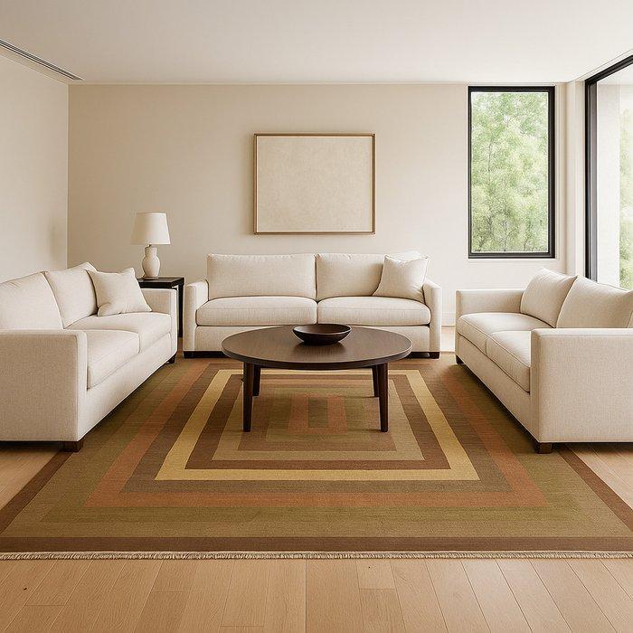 Kilim Moderno - Vloerkleed - 340 cm - 258 cm, Huis en Inrichting, Stoffering | Tapijten en Kleden