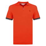 -22% Q1905  Q1905 Polo shirt stroke rood  maat 4XL, Kleding | Heren, Verzenden, Nieuw, Oranje