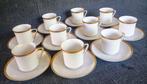 KPM Krister - Koffieservies (20) - Impero - 24 kt goud -