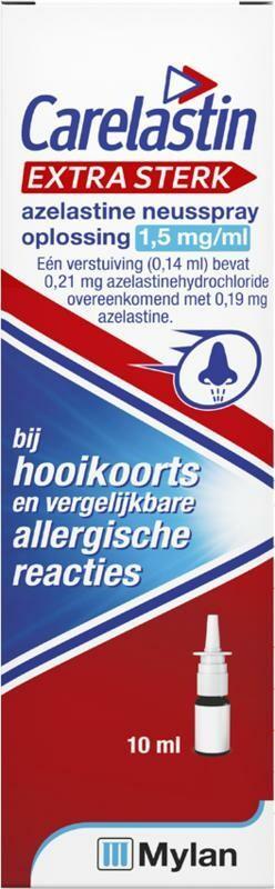 Carelastin Neusspray azelastine extra sterk, Diversen, Verpleegmiddelen, Nieuw, Verzenden