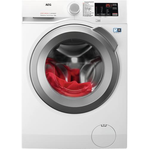 AEG Lf62cs86 - Wasmachine - 8 kg - 1600 tpm - ProTex Plus -, Witgoed en Apparatuur, Wasmachines, Nieuw, Voorlader, 85 tot 90 cm