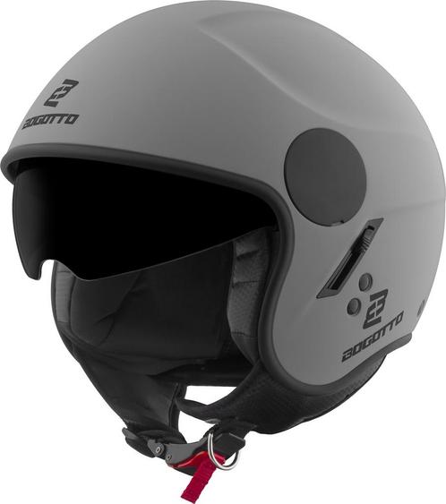Bogotto H595 SPN Grijs Jethelm, Motoren, Kleding | Motorhelmen, Jethelm, Heren, XS, Nieuw met kaartje, Overige merken, Verzenden