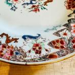 Chinese bord met bloemen - Porselein - China - Qing Dynastie