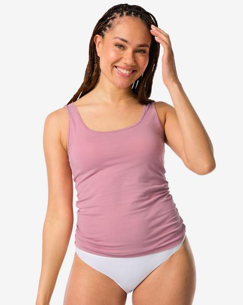 HEMA Dameshemd stretch katoen roze 2 voor 8.99, 2 voor 8.99, Kleding | Dames, Ondergoed en Lingerie, Verzenden