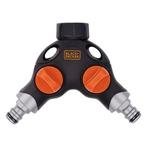 Waterverdeler | BLACK + DECKER | 2-weg, Verzenden, Nieuw
