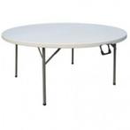 Ronde opklapbare tafel Ø 153 cm BOLERO CC506, Ophalen of Verzenden, Nieuw zonder verpakking