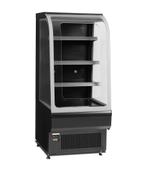 Koelvitrine NOC60CC | 219L | Zwart | (H)139,5x(B)60x(D)74cm, Verzenden, Nieuw in verpakking, Koelen en Vriezen