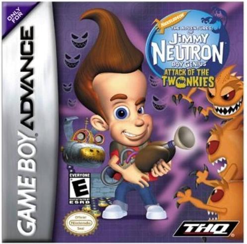 Jimmy Neutron Attack of the Twonkies - NTSC (Losse Cartri..., Spelcomputers en Games, Games | Nintendo Game Boy, Zo goed als nieuw