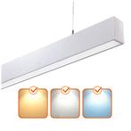 LED Lineair hangarmatuur | Kantoorlamp | Wit | 120cm | 40W, Ophalen of Verzenden, Nieuw in verpakking, Verlichting