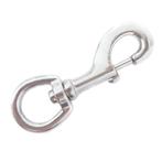 Musketonhaak - 43mm - Draaibaar - Zilver, Ophalen of Verzenden, Nieuw