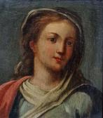 Scuola romana (XVII) - Ritratto di donna