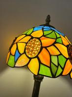 Buffet tafellamp - Glas-in-lood, Antiek en Kunst, Kunst | Designobjecten