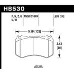 Hawk HP+ Street Brake Pads - KHB530N.570, Ophalen of Verzenden, Nieuw