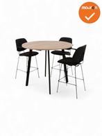 Hoge tafel Maya - NIEUW - 120cm - Scandinavisch eiken, Vergader- of Presentatieruimte, Ophalen of Verzenden, Nieuw zonder verpakking