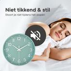Tyme Wandklok 30cm Klok Modern - Muurklok - Analoog - Stil, Ophalen of Verzenden, Zo goed als nieuw
