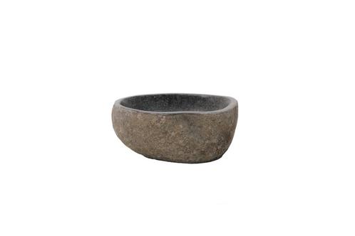 Natuurstenen Waskom Fontein-riviersteen-29x26x12, Doe-het-zelf en Verbouw, Sanitair, Nieuw, Verzenden