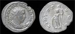 251-253ad Roman Volusian Ar antoninianus Virtus standing..., Verzenden