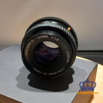 Cosina Cosinon-S 50mm f/1.8 – Lichtsterke Standaardlens beschikbaar voor biedingen