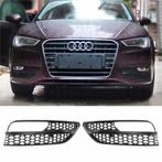 Mistlamp Grillen Audi A3 8V 13-16 zwart RS Look, Ophalen of Verzenden, Nieuw
