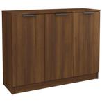Opbergkast Dressoir - Brown Oak - Retourdeal - Ruimte!, Nieuw, Modern, 25 tot 50 cm, Overige houtsoorten