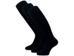 3 paar SQOTTON® Thermo Kniekousen - Naadloos - Zwart, Verzenden, Nieuw